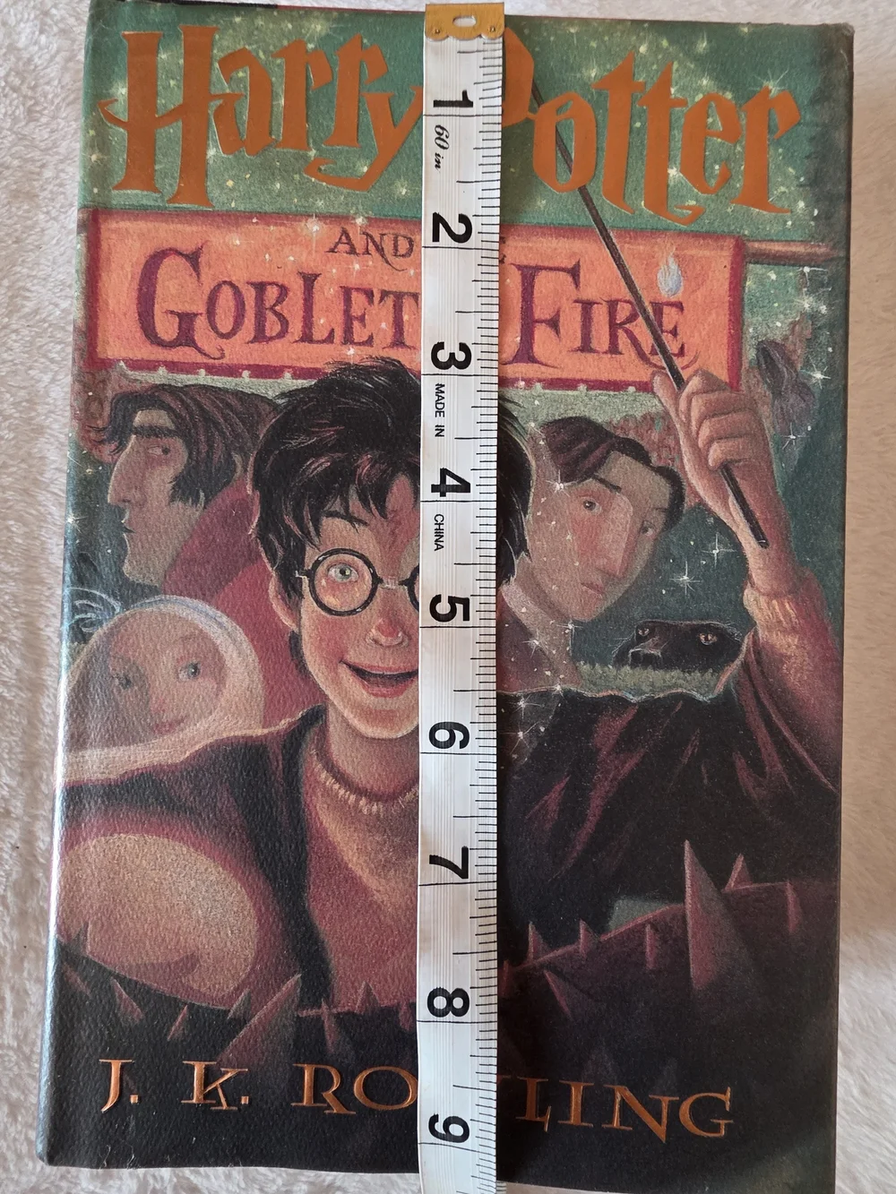 Harry Potter and the Goblet of Fire Hardcover Book with Dust Jacket
